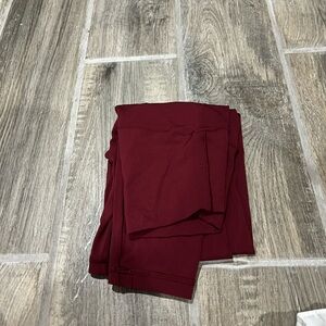 Arie red leggings